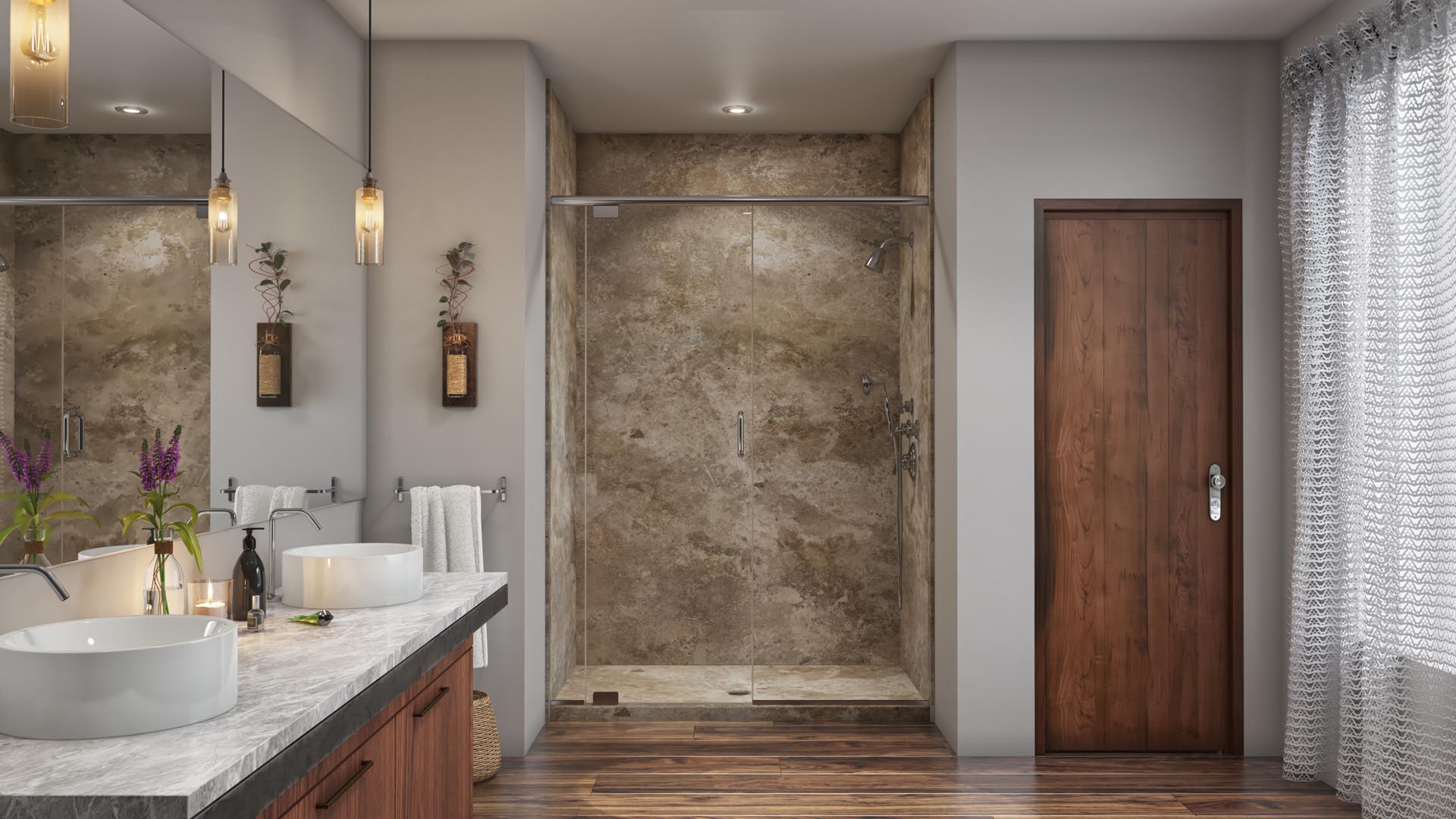 Acrylic vs. fiberglass shower bases