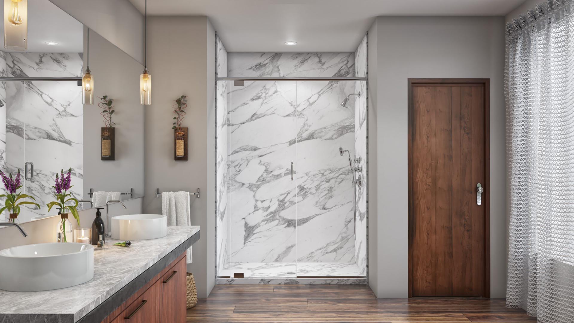 Doorless showers: when they actually work