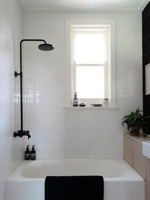 Completed Just Bath bathroom remodel, Pittsburgh-area project #4
