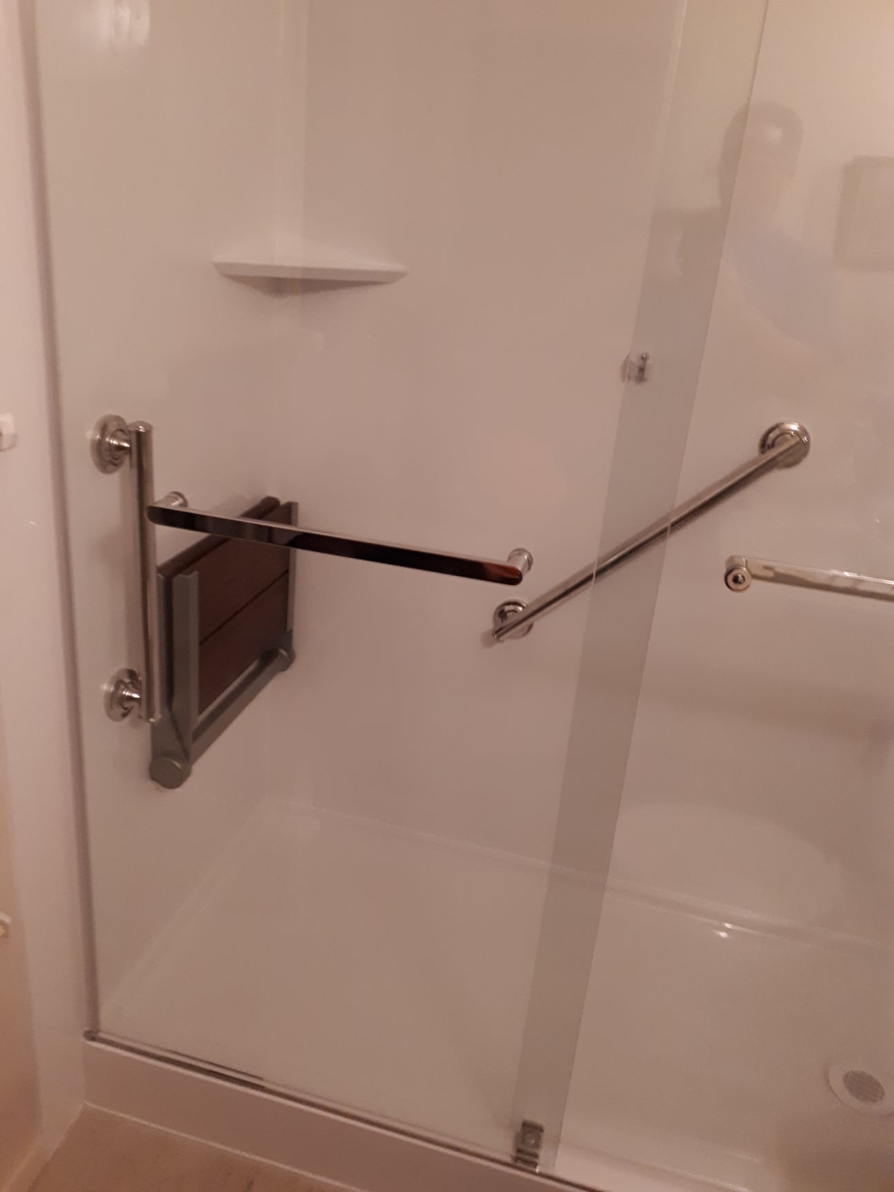 Completed Just Bath bathroom remodel, Pittsburgh-area project #43