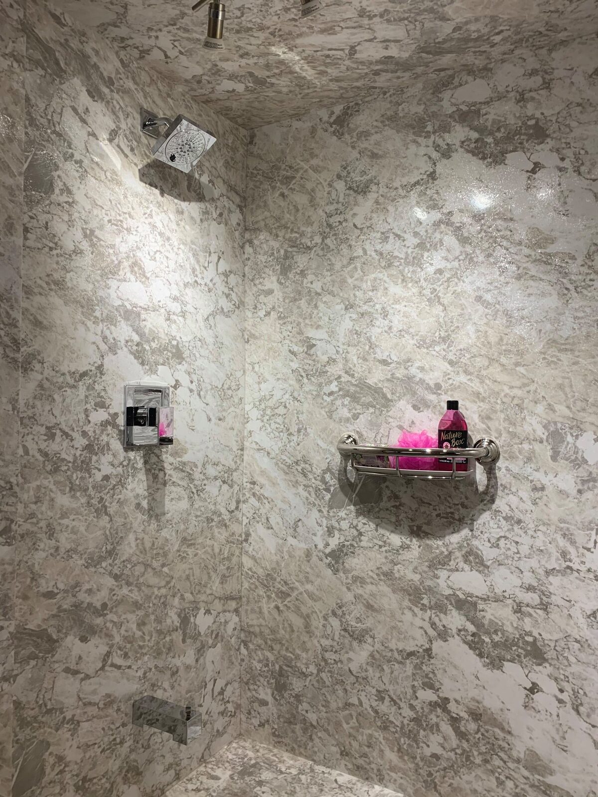 Completed Just Bath bathroom remodel, Pittsburgh-area project #50