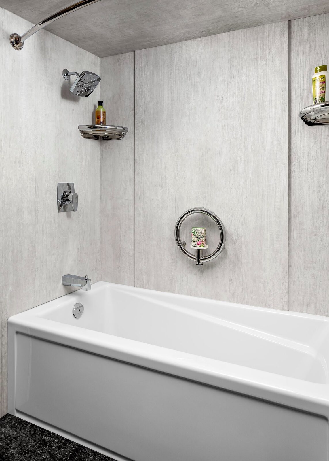 Completed Just Bath bathroom remodel, Pittsburgh-area project #53