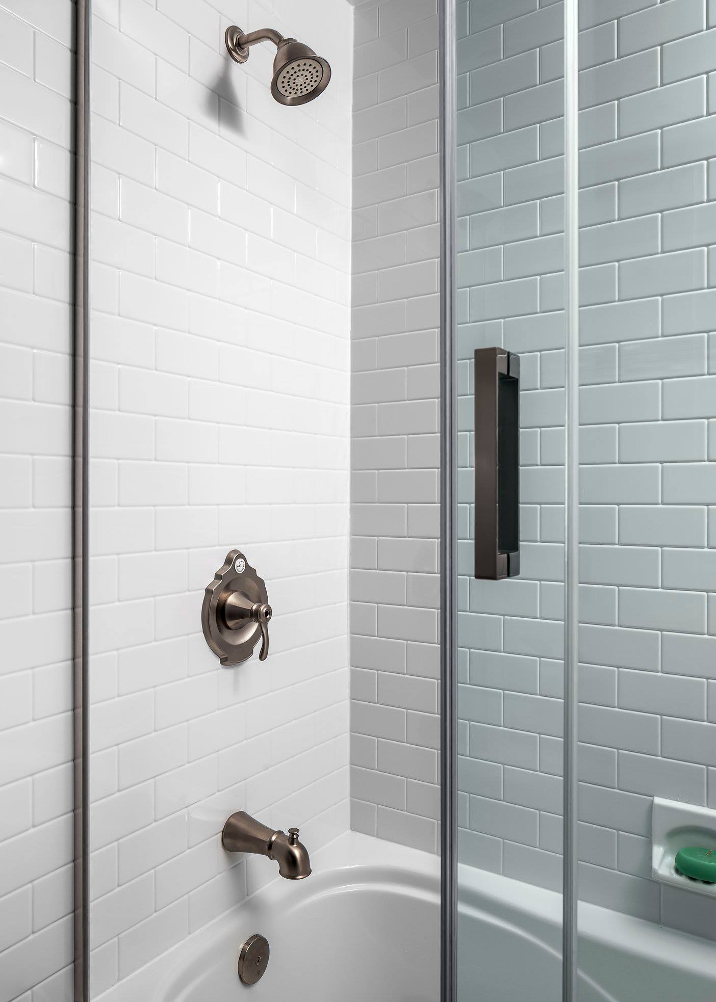 Completed Just Bath bathroom remodel, Pittsburgh-area project #60