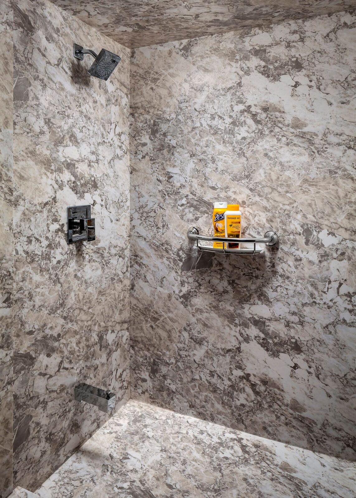 Completed Just Bath bathroom remodel, Pittsburgh-area project #61