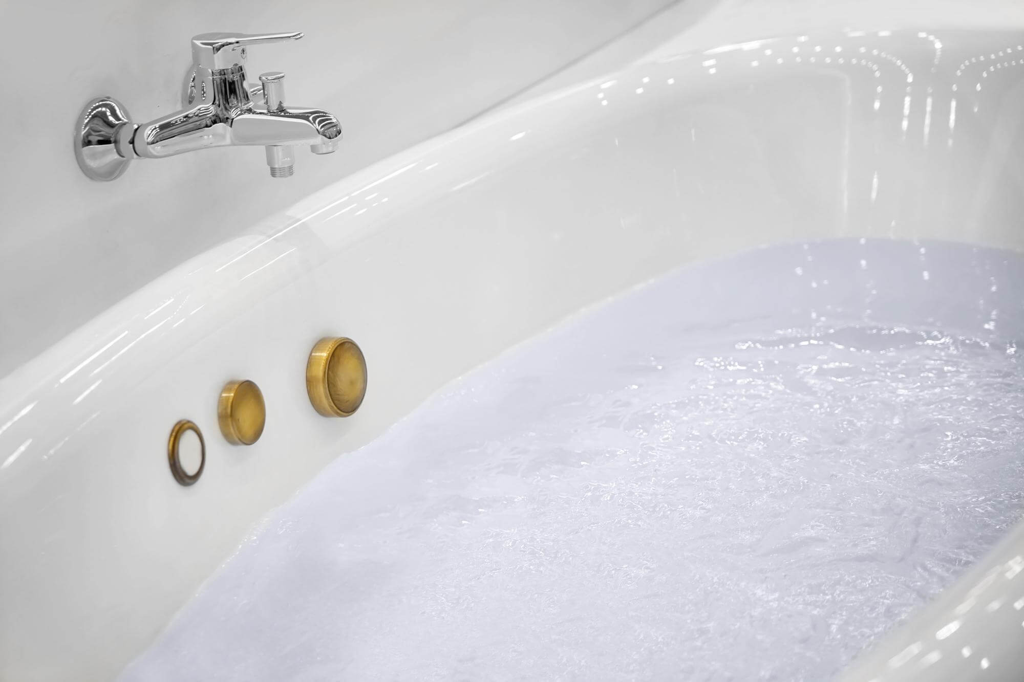 Tub-to-shower conversion finished by Just Bath in a Pittsburgh home