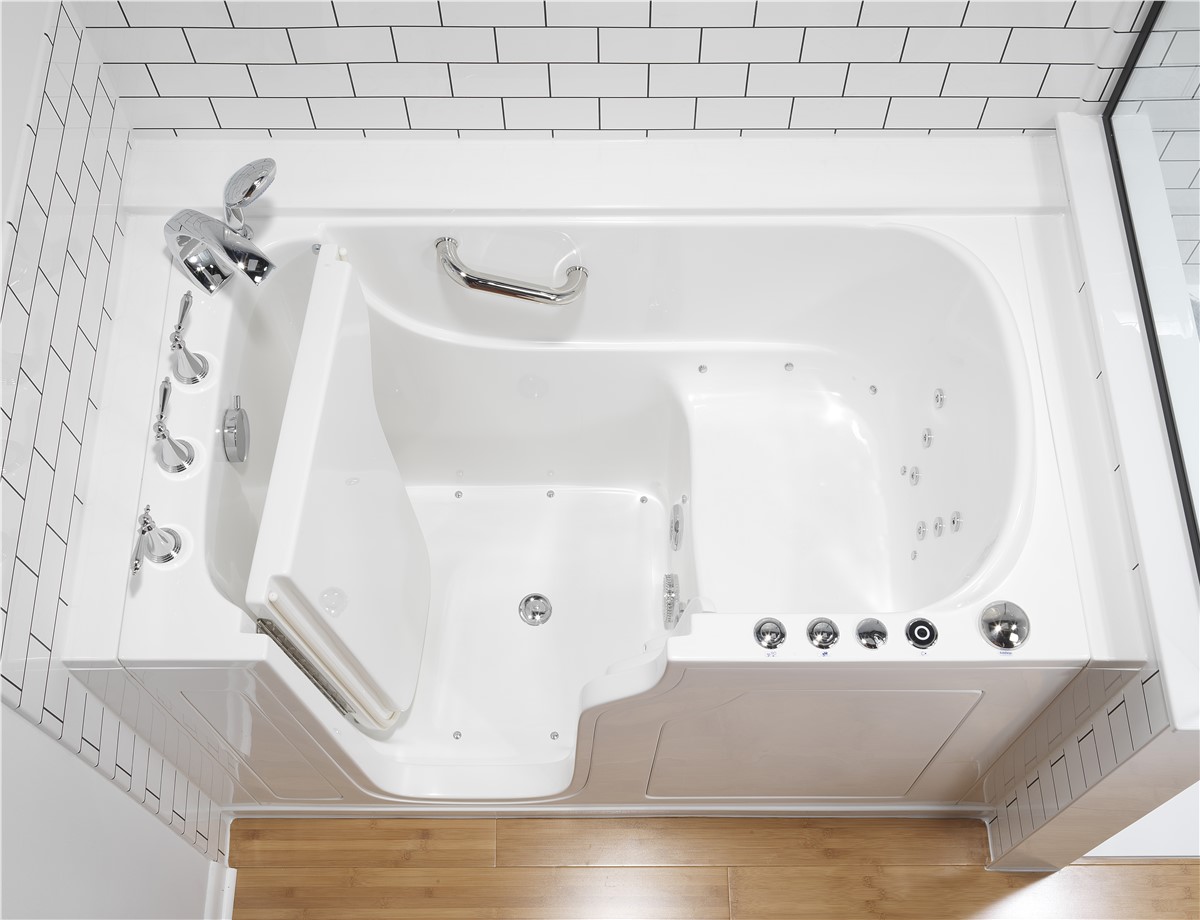 Comfortable walk-in tub install for safer bathing, Pittsburgh